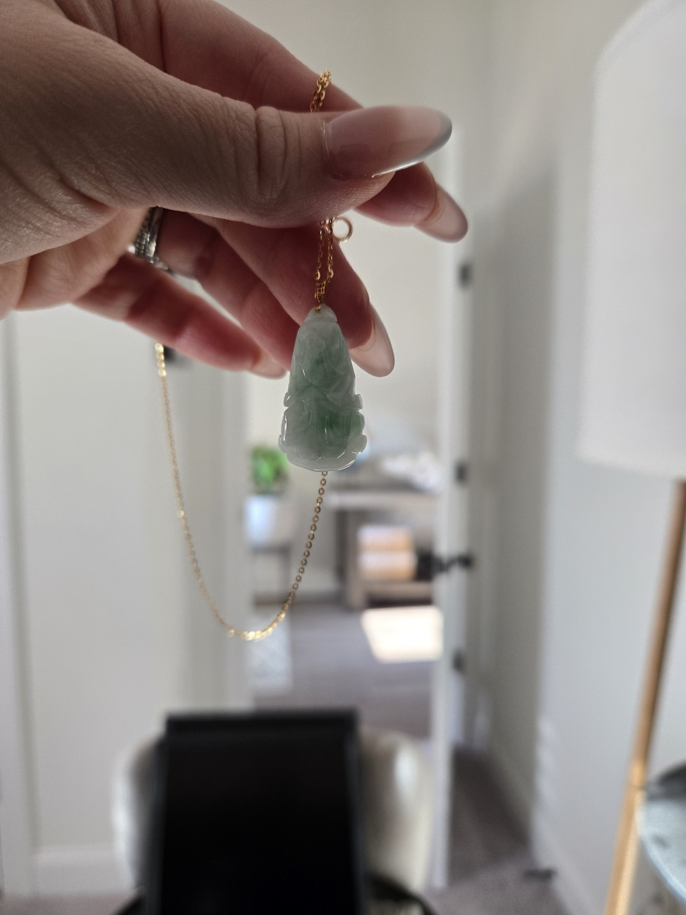 Bok Choy JADE Necklace